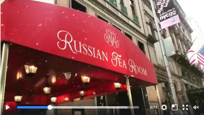 Russian Tea Room video