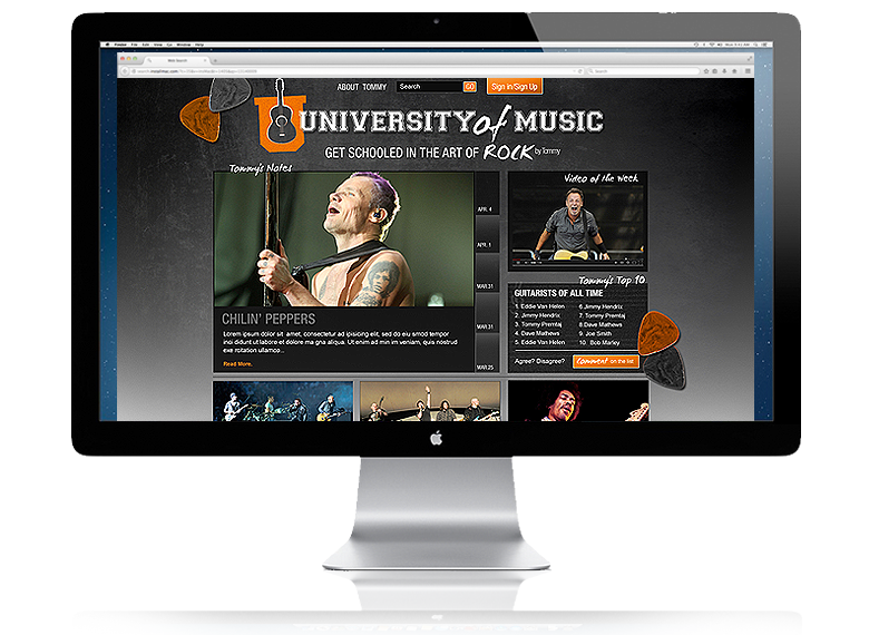 University of Music Website
