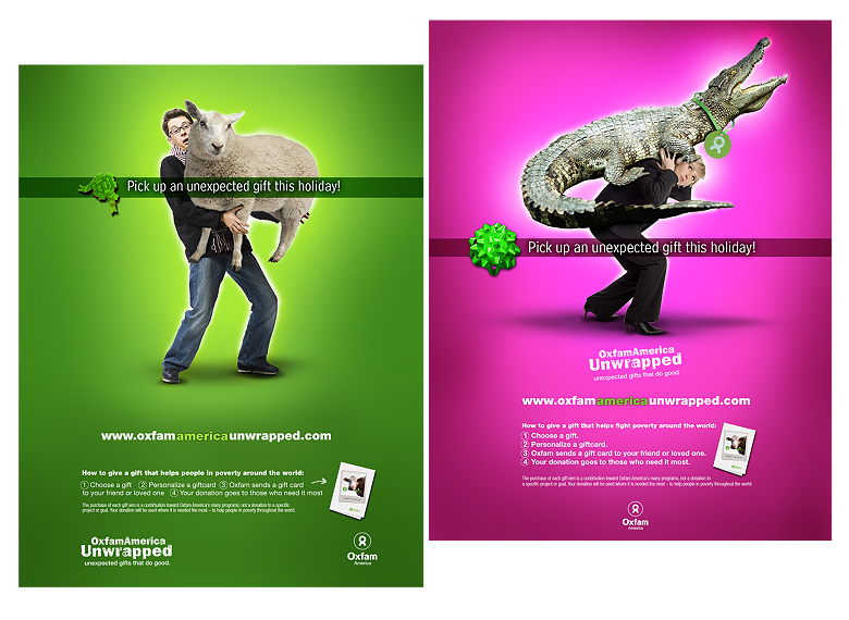 Oxfam Print Ad